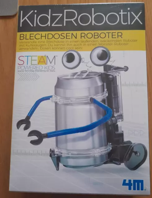 KidzRobotix - Blechdosenroboter - Experimentierkasten - neu in ungeöffneter OVP