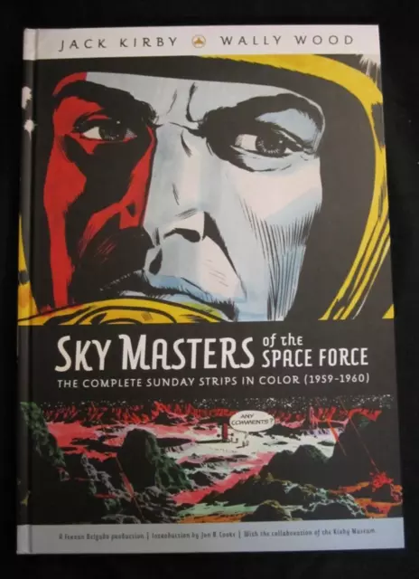 Sky Maters of the Space Force by Jack Kirby Newspaper Sunday strips on colour