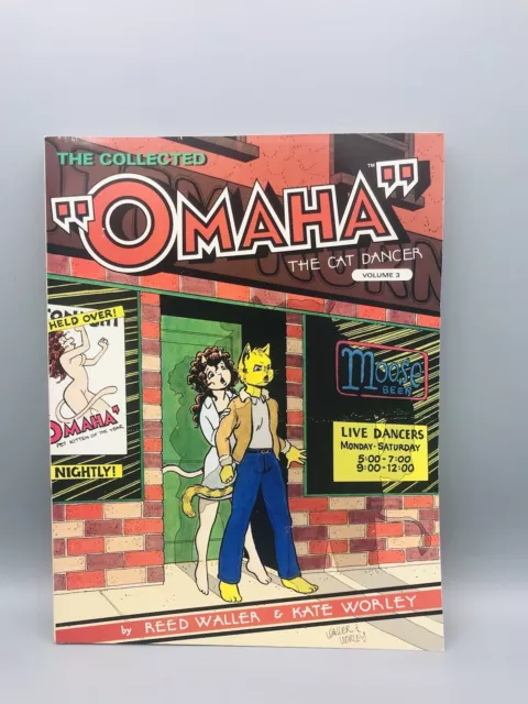 The Collected Omaha The Cat Dancer Vol 3 Graphic Novel Comic 1st Print Softcover