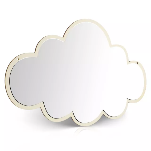 Cloud Shape Shatterproof Mirror for Girls Bedroom/Home Decor