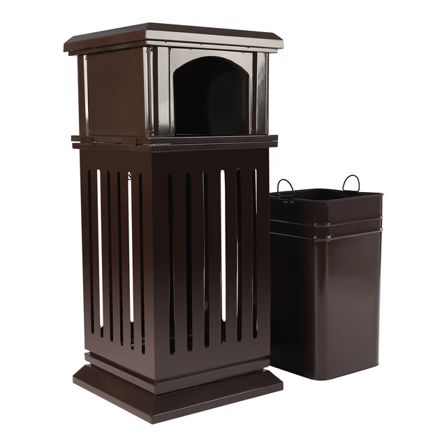 40L Commercial Trash Can Restaurant outdoor Large Garbage Waste / Recycle Bin