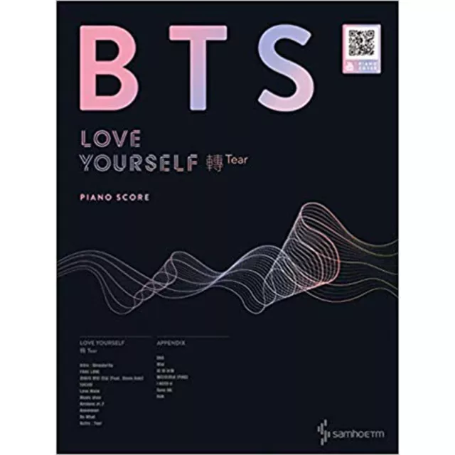 BTS Love Yourself 轉 'Tear' Piano Score