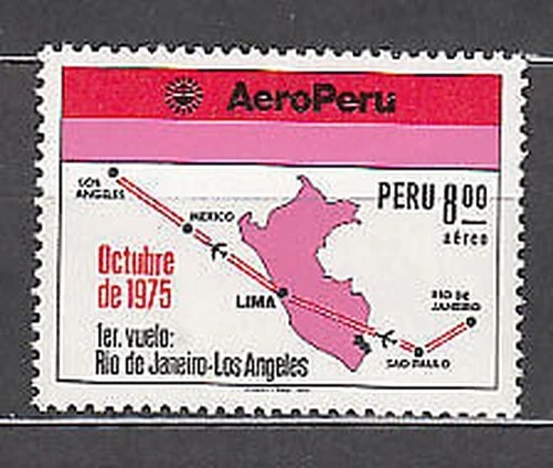 Peru - Luft Yvert 406 MNH