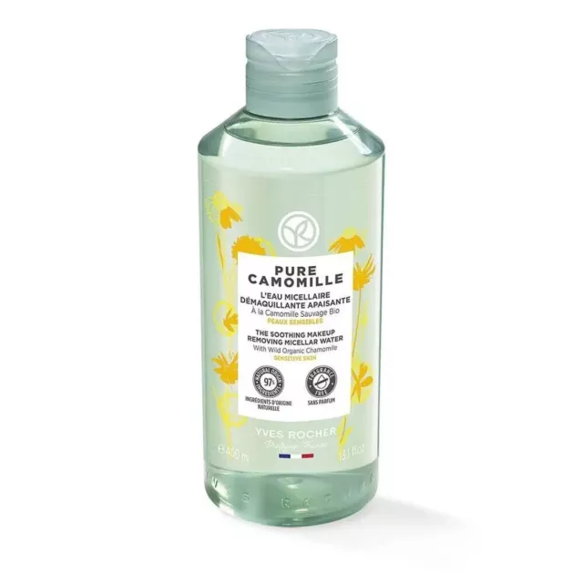Yves Rocher Pure Camomille Micellar Makeup Removing Water 400 ml. /13.1 fl.oz.