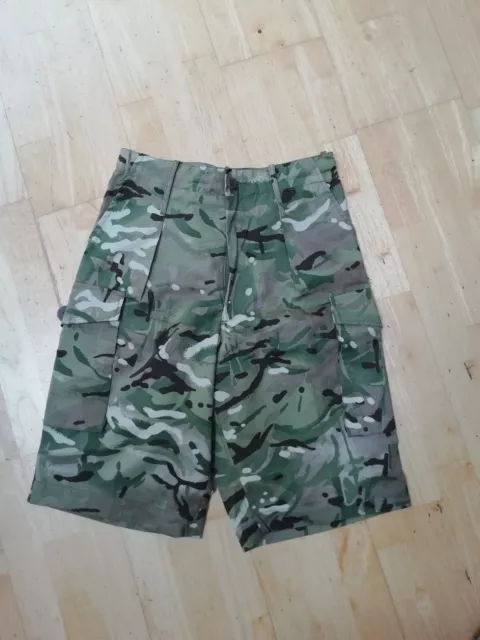 British Army Issue MTP camo PCS combat shorts