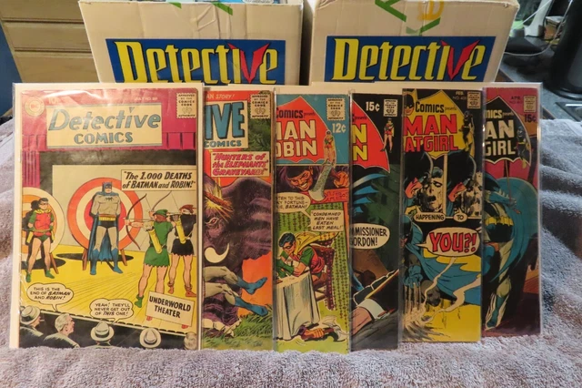 1957-1989 DC Comics DETECTIVE COMICS #250-600 - You Pick Issues (BATMAN)