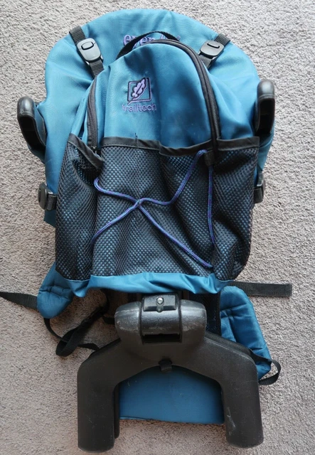 EVENFLO BLUE TRAILTECH Baby Carrier Lumbar Support Hiking Walking Backpack 59.49 PicClick
