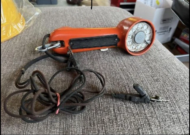 Bell South Lineman's Rotary Dial Phone Tester Handset Western Electric Untested