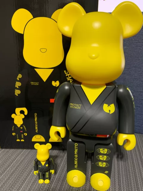 Wu-Tang Clan x Albino & Preto Medicom Toy BE@BRICK 100%/400%