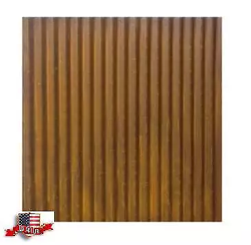 1-Pack Ceiling Tiles Corrugated Metal Ceiling Tiles Rusted 23.625" X 23.625" 1-Pack Ceiling Tiles Corrugated Metal Ceiling Tiles Rusted 23.625" X 23.625"
