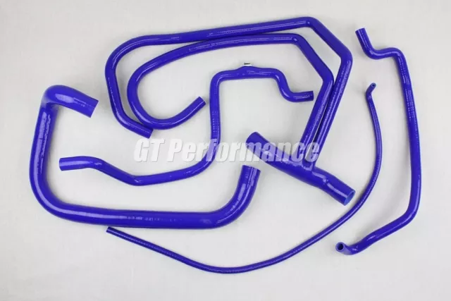 Kit 5 durites silicone Peugeot 205 Rallye 1.3L Durite Soupapes Neuf BLEU