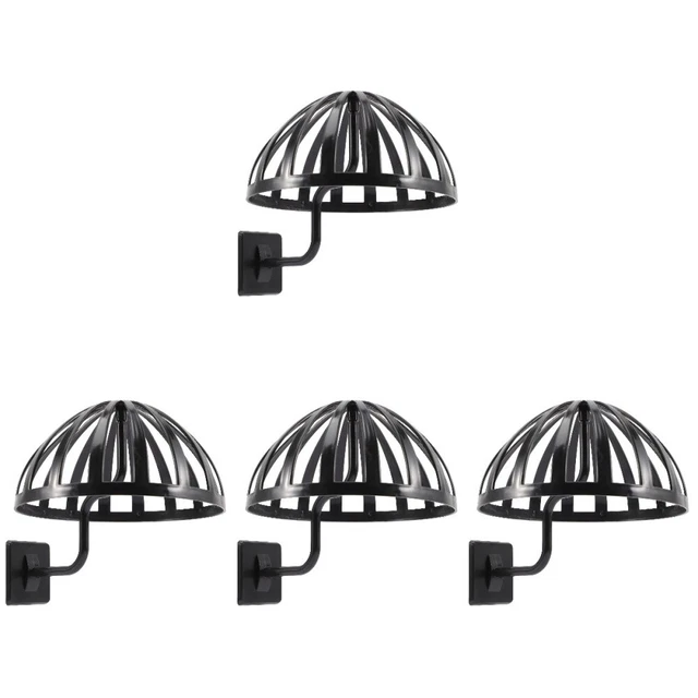 4 PCS Hat Hooks Baseball Caps Wig Stand Coat Rack Wall Mount Stick The Wall