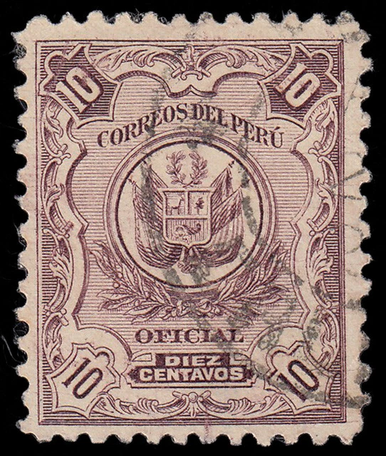 Peru 34 1936 Background Of Lines Used