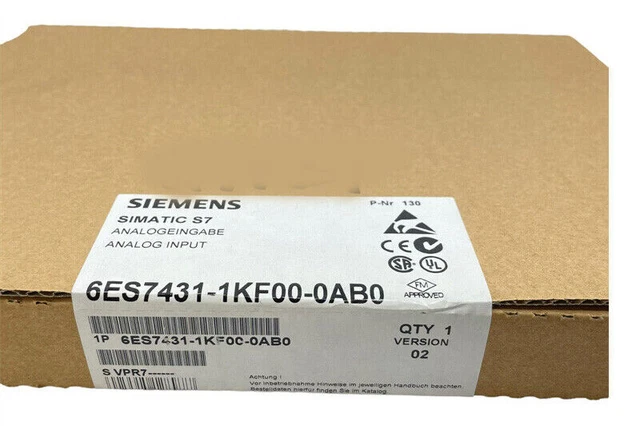 SIEMENS 6ES7431-1KF00-0AB0 SIMATIC S7-400 Ingresso analogico 6ES7 431-1KF00-0AB0