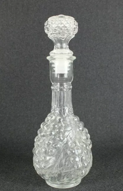 DECANTER Vintage da WHISKY COGNAC BRANDY Bottiglia in vetro a forma di grappolo 3