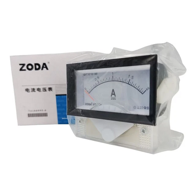 Ampèremètre Analogique DC 0-500 µA - Uxcell, Panneau, Instrument De Mesure Pour électronique Et Bricolage