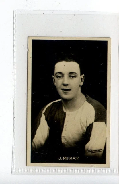 (Jc9411-100)  THOMSON,FOOTBALLERS-SIGNED RP'S,J.MCKAY,1923,#