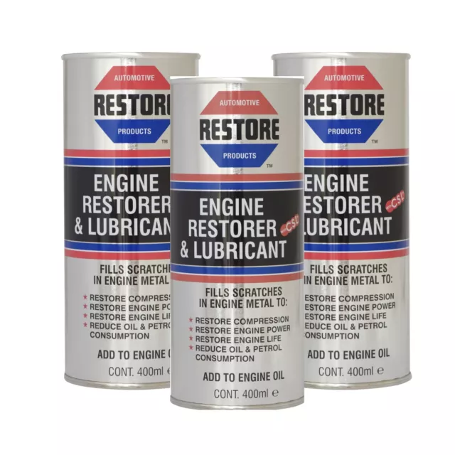Quick Restore For Any Worn Tractor Engine with 3/400ml Ametech Remetalising Oil