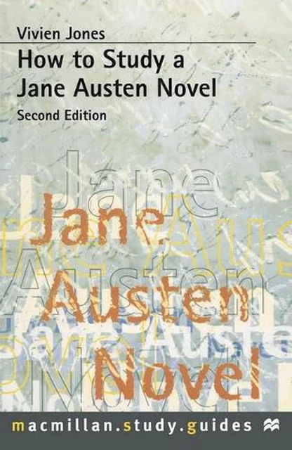 How to Study a Jane Austen Novel by Vivien Jones (English) Paperback Book