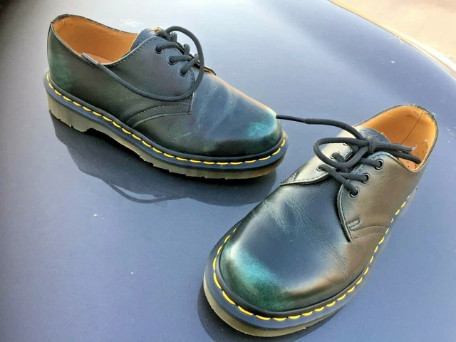 Dr Martens 1461 scarpe in pelle verde arcadia UK 3 EU 36