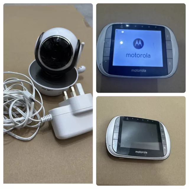 Motorola Mbp853 Connect WiFi With Internet Viewing HD Digital Video Baby Monitor