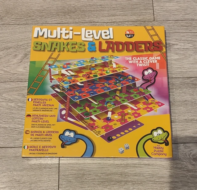 HAPPY PUZZLE COMPANY Multi-Level Snakes & Ladders | Learn Sequencing ...