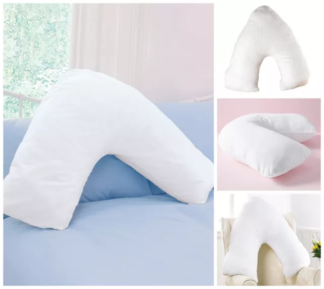 Back Neck Nursing Support Orthopedic Pregnancy V- Shaped Maternity Pillow Only