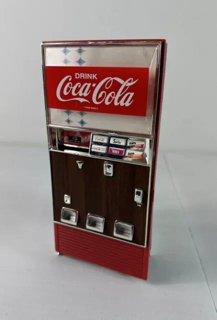 Vintage 90s Toy Vendo A Coca-Cola Mini Vending Machine Display 100% Working Rare Vintage 90s Toy Vendo A Coca-Cola Mini Vending Machine Display 100% Working Rare