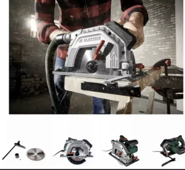 PARKSIDE CIRCULAR SAW 1350W Ø190mm 240V £1,000.00 - PicClick UK