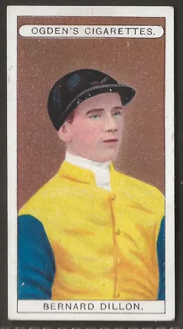 Ogdens-Owners Horse Racing Colours & Jockeys 1906 (Blue Back)-#20- Dillon