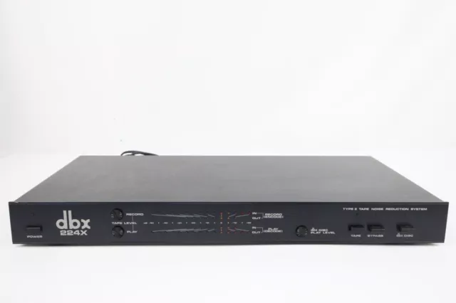 dbx 224X TYP II TAPE NOISE REDUCTION SYSTEM Mit Transformatorfunktion Von JP