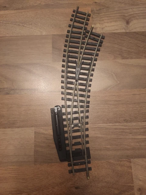 Lot De Rails Jouef HO - Courbes, Droits, Aiguillages, Croisement - Métal - Occasion