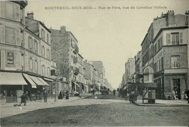 CPA - Montreuil-sous-Bois - Rue de Paris
