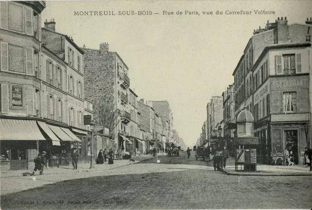 CPA - Montreuil-sous-Bois - Rue de Paris