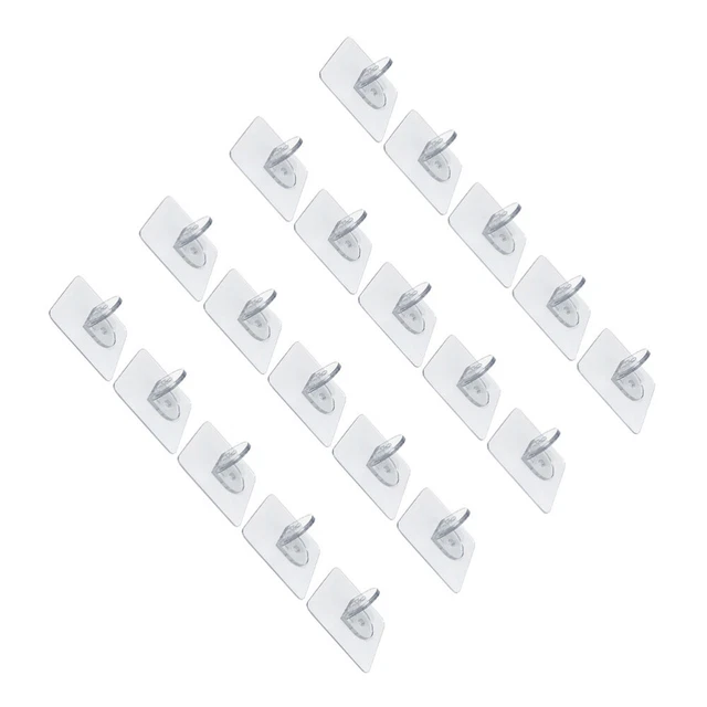 20 Supporti Per Mensole In Acciaio Nichelato - Diametro 5mm, Con Foro Per Vite - Foto 7