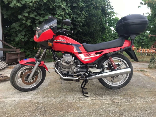 Moto Guzzi V 35 III d'epoca, 1986, TARGA ORO Moto Guzzi V 35 III d'epoca, 1986, TARGA ORO