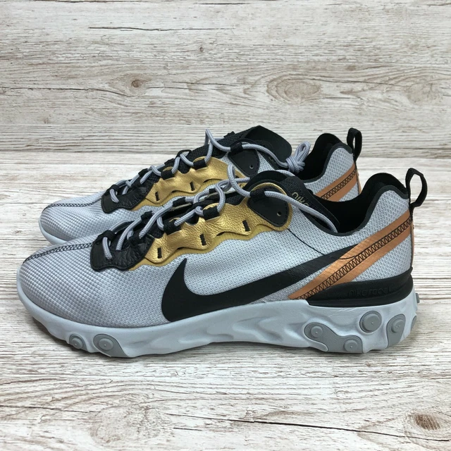 NIKE REACT ELEMENT 55 GOLD RANGER size UK 11 US 12 EUR 46 CD7627 001 87 2 EUR 96 99 PicClick IT