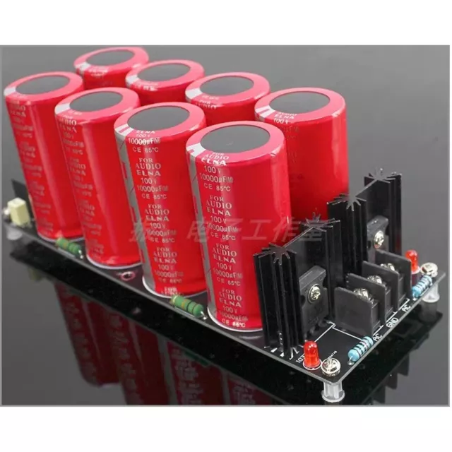 ELNA 8*10000UF 100V Schottky Rectifier Filter Power Supply Board Audio Amplifier