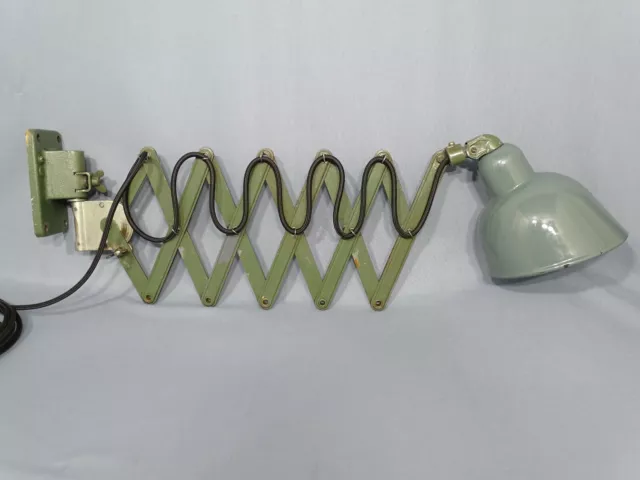 Siemens Scissors Wall Lamp Rotary Switch Max. 125 CM Display