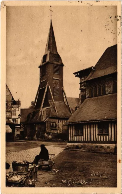 CPA Honfleur L'Eglise Ste-Catherine FRANCE (1286040)