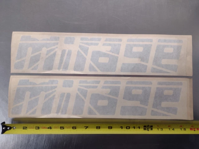 Mirage Boat Decals, NOS, vintage, pair--FREE shipping!