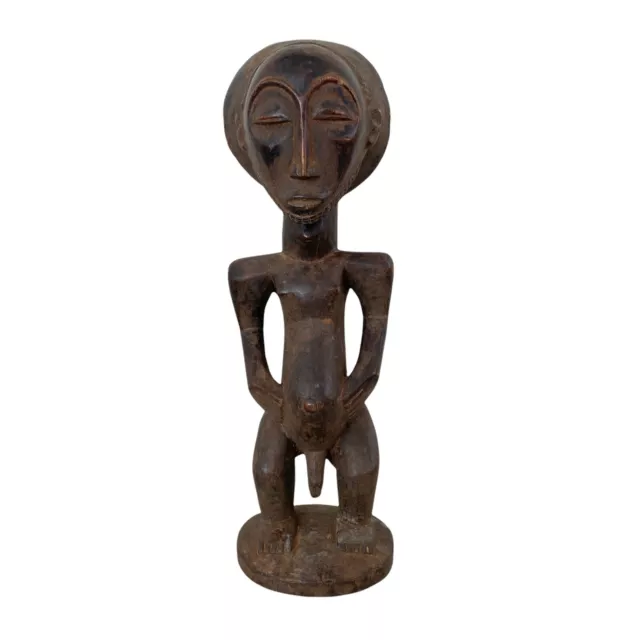 Antique Luba Baluba Tribe Figurine | Congo African Tribal Art | African Mask