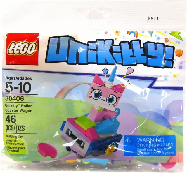 LEGO Unikitty Achterbahn Wagen Polybeutel Set 30406