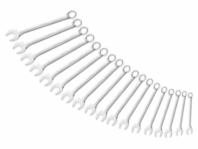 BRITOOL Maulschlüssel-Satz 16-teilig (metrisch) – 6-24 Mm, Chrom-Vanadium, 12-kant Ringprofil