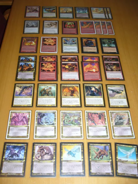 Dragon Fat-Pack - Magic - MTG - 44 draghi (incl. Shivan-, catacombe-, vampiri-)