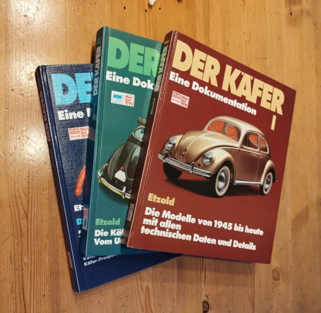 Der Käfer Band 1 bis 3 Dokumentation Etzold Buch