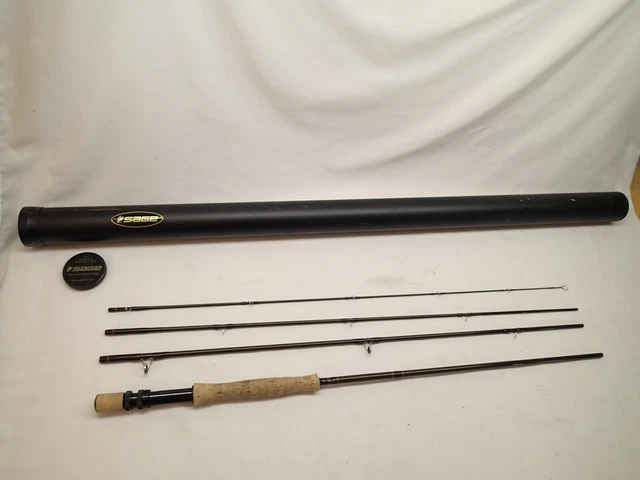 SAGE GRAPHITE III 4 Piece Fly Rod 896-4 RPL #8 Line 9' 6