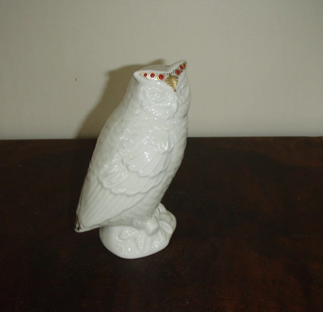 Lenox Porcelain Owl Figurine-Jewels Collection