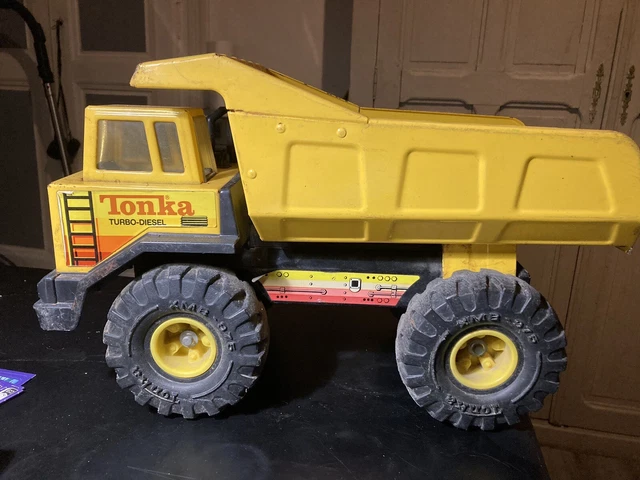 Set Decalcomanie Scivolo D'Acqua Per Camion Demolitore Tonka Vintage - Con Tracciamento Spedizione - Foto 9