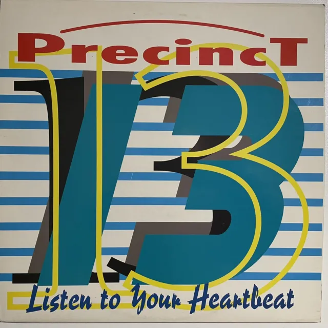 PRECINCT🔹listen To Your Heartbeat🔹￼ vinile 12 Mix🔹1989 INDISC